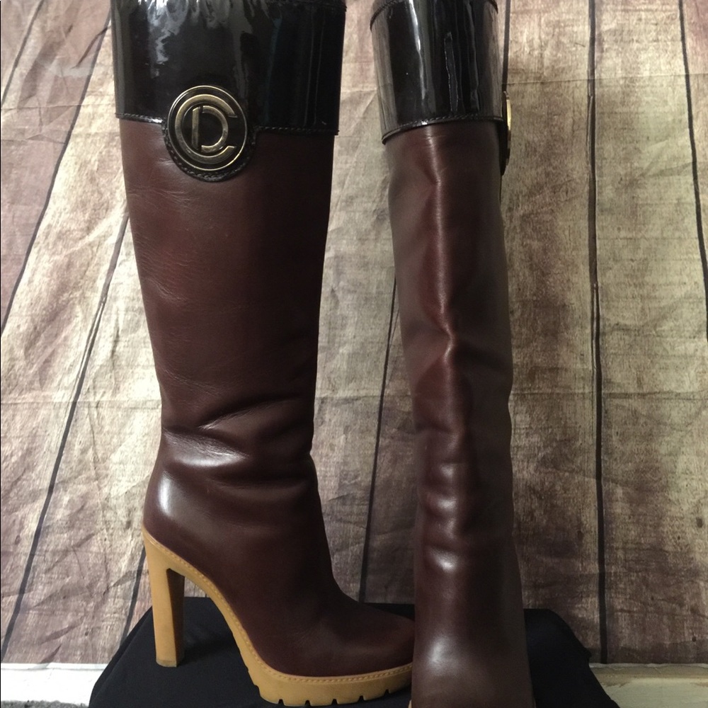 Christian dior  inititals boots size 37